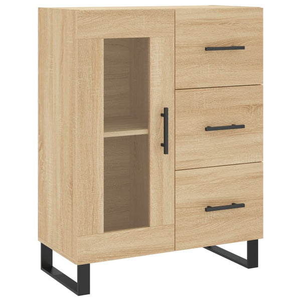 Kaappi Sonoma tammi 69,5x34x180 cm tekninen puu