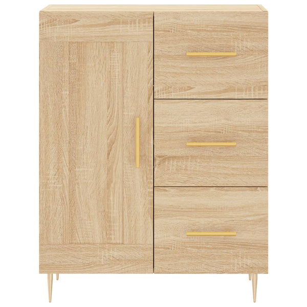 Kaappi Sonoma tammi 69,5x34x180 cm tekninen puu