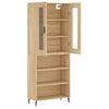 Kaappi Sonoma tammi 69,5x34x180 cm tekninen puu