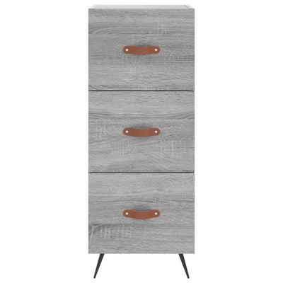 Kaappi harmaa Sonoma 34,5x34x180 cm tekninen puu