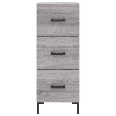 Kaappi harmaa Sonoma 34,5x34x180 cm tekninen puu