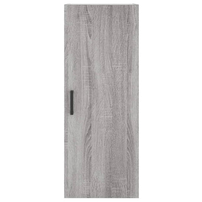Kaappi harmaa Sonoma 34,5x34x180 cm tekninen puu