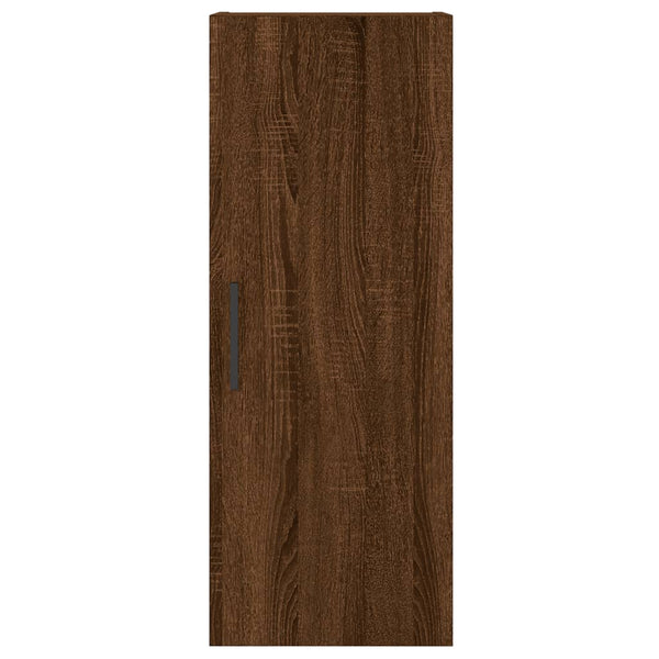 Kaappi ruskea tammi 34,5x34x180 cm tekninen puu