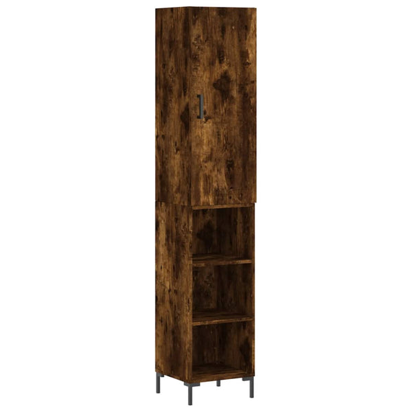 Savutammi kaappi 180 cm 34,5x34 cm teknisestä puusta