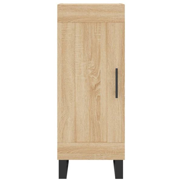 Kaappi 34x180x34,5 cm Sonoma-tammesta teknisestä puusta