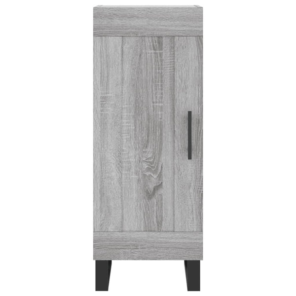 34,5x34x180 cm harmaasta teknisestä puusta Sonoma-kaappi