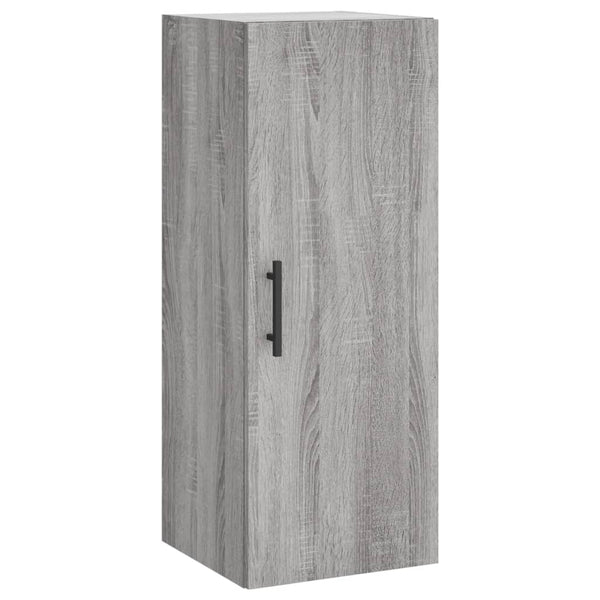 34,5x34x180 cm harmaasta teknisestä puusta Sonoma-kaappi