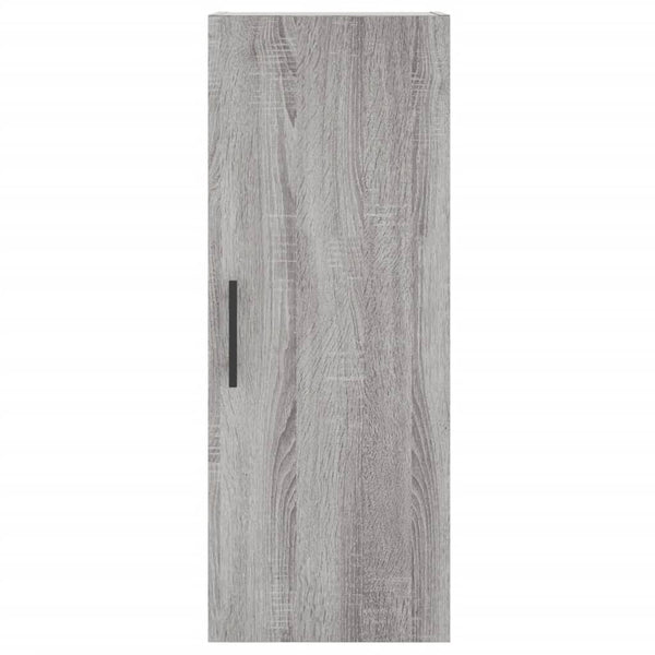 34,5x34x180 cm harmaasta teknisestä puusta Sonoma-kaappi