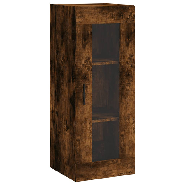 Kaappi 34,5x34 180 cm teknisestä puusta savutammi