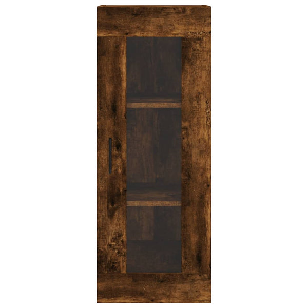 Kaappi 34,5x34 180 cm teknisestä puusta savutammi