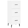Valkoinen 34,5x34x180 cm kaappi, materiaali tekninen puu