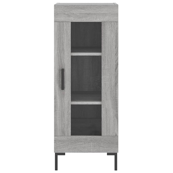 Kaappi harmaa Sonoma 34,5x34x180 cm tekninen puu
