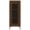 Kaappi ruskea tammi 34,5x34x180 cm tekninen puu