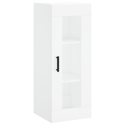 Kaappi valkoinen 34,5x34x180 cm tekninen puu