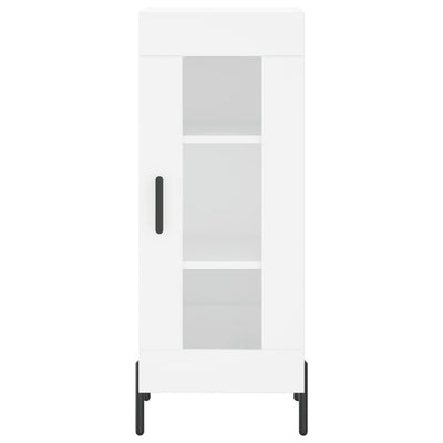 Kaappi valkoinen 34,5x34x180 cm tekninen puu