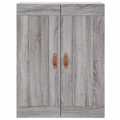 Kaappi harmaa Sonoma 69,5x34x180 cm tekninen puu