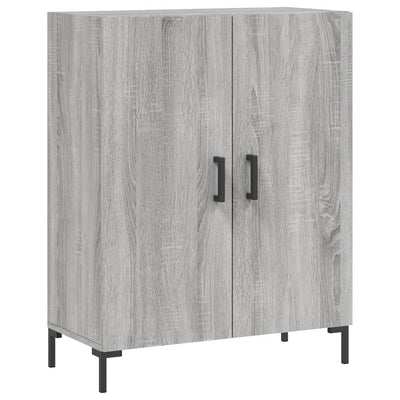Kaappi harmaa Sonoma 69,5x34x180 cm tekninen puu