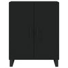 Kaappi musta 69,5x34x180 cm tekninen puu