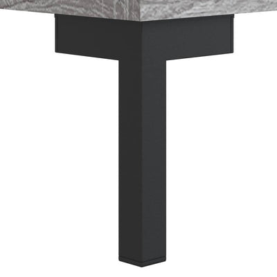 Kaappi harmaa Sonoma 69,5x34x180 cm tekninen puu