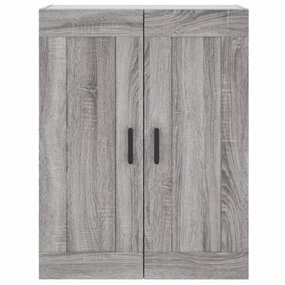 Kaappi harmaa Sonoma 69,5x34x180 cm tekninen puu