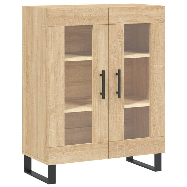 Kaappi Sonoma tammi 69,5x34x180 cm tekninen puu (90)