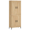 Kaappi Sonoma tammi 69,5x34x180 cm tekninen puu
