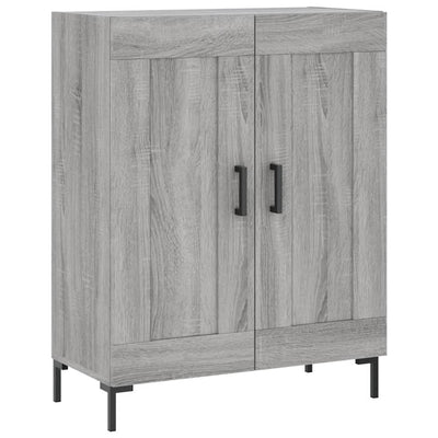 Kaappi harmaa Sonoma 69,5x34x180 cm tekninen puu