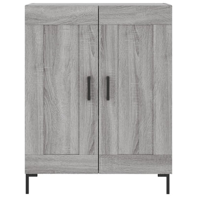 Kaappi harmaa Sonoma 69,5x34x180 cm tekninen puu