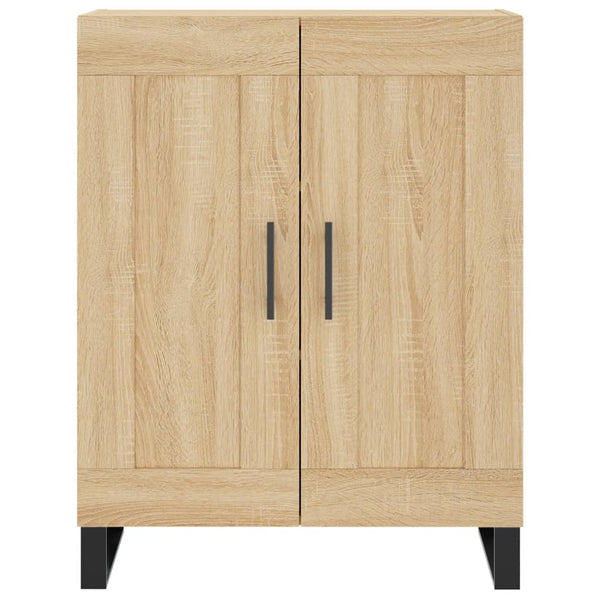 Kaappi Sonoma tammi 69,5x34x180 cm tekninen puu (86)