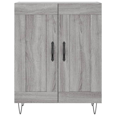 Kaappi harmaa Sonoma 69,5x34x180 cm tekninen puu