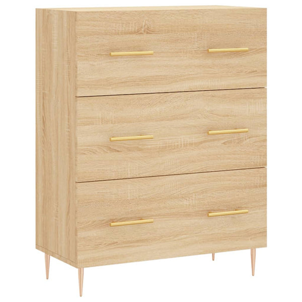 Kaappi Sonoma tammi 69,5x34x180 cm tekninen puu