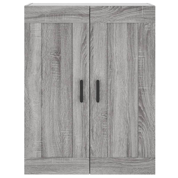 Kaappi harmaa Sonoma 69,5x34x180 cm tekninen puu