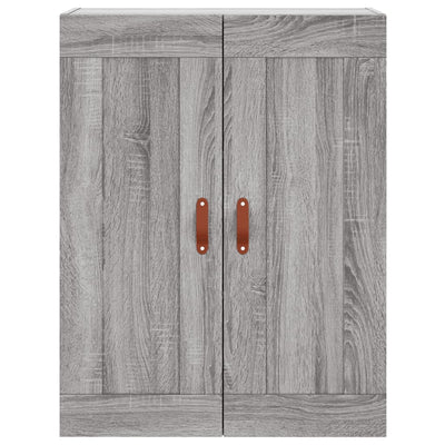 Kaappi harmaa Sonoma 69,5x34x180 cm tekninen puu