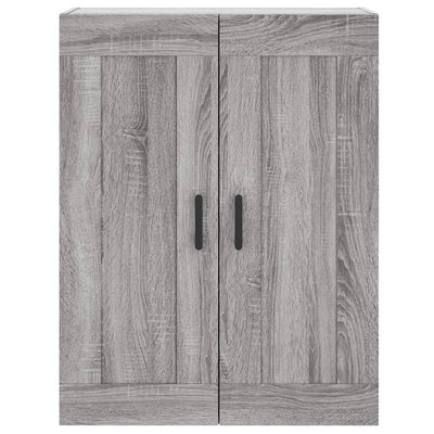 Kaappi harmaa Sonoma 69,5x34x180 cm tekninen puu