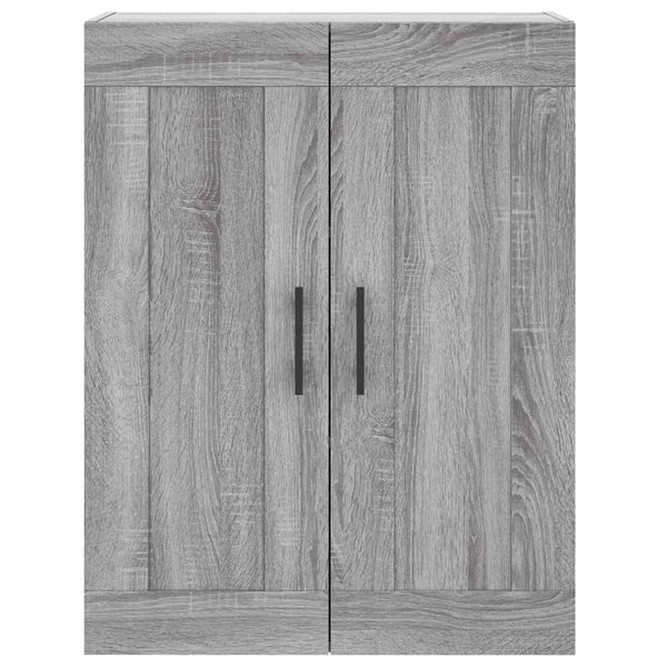 Kaappi harmaa Sonoma 69,5x34x180 cm tekninen puu