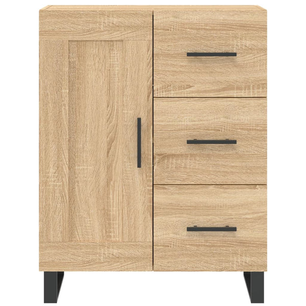 Kaappi Sonoma tammi 69,5x34x180 cm tekninen puu (89)