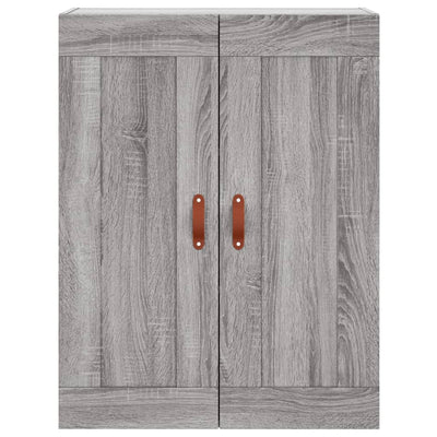 Kaappi harmaa Sonoma 69,5x34x180 cm tekninen puu
