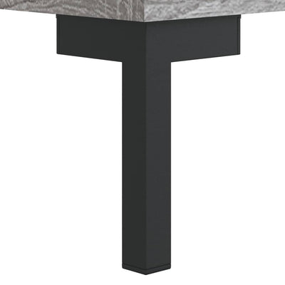 Kaappi harmaa Sonoma 69,5x34x180 cm tekninen puu