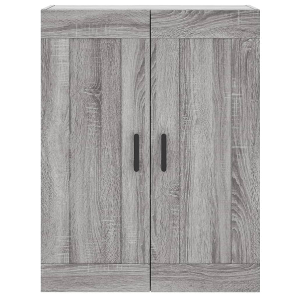 Kaappi harmaa Sonoma 69,5x34x180 cm tekninen puu