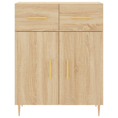 Kaappi Sonoma tammi 69,5x34x180 cm tekninen puu
