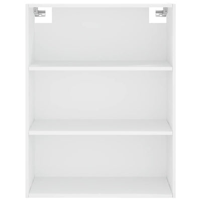 Kaappi valkoinen 69,5x34x180 cm tekninen puu