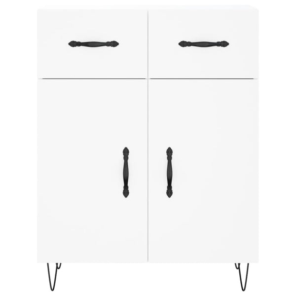 Valkoinen kaappi Myrtis 69,5x34x180cm (puinen)