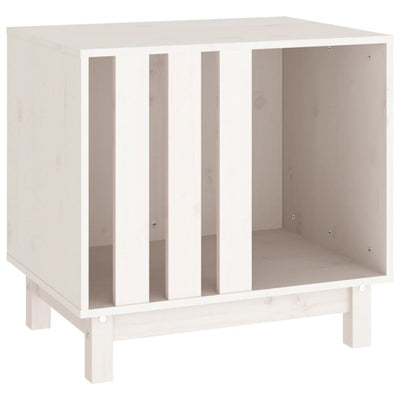 Valkoinen koirankoppi Elveria 60x45x57cm (mänty)
