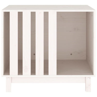 Valkoinen koirankoppi Elveria 70x50x62cm (mänty)