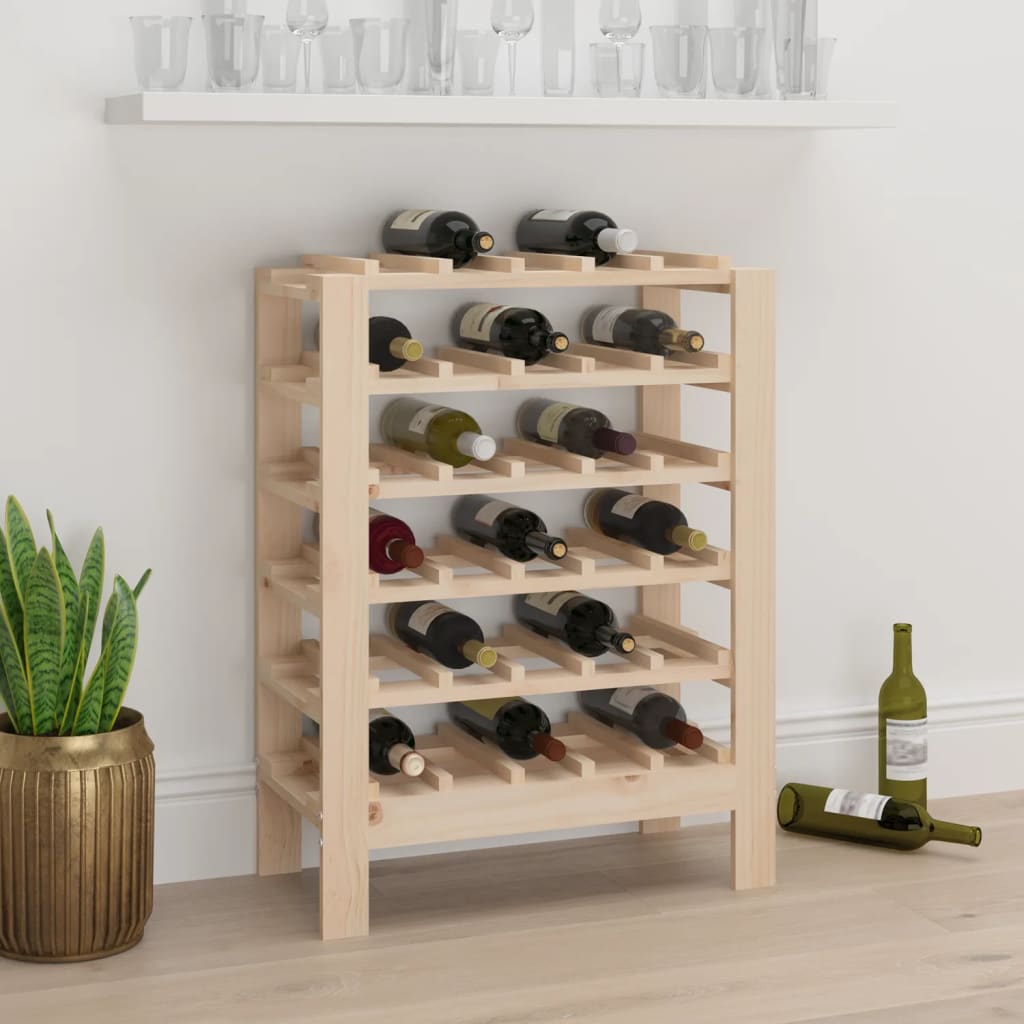 Viiniteline Vanghelea 61,5x30x82cm (mänty)
