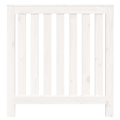 Lämpöpatterin suoja valkoinen 79,5x19x84 cm täysi mänty