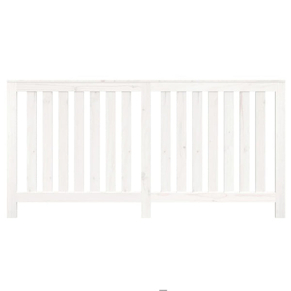 Valkoinen lämpöpatterin suoja Besenszky 169x19x84cm (mänty)