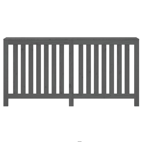 Harmaa lämpöpatterin suoja Besenszky 169x19x84cm (mänty)