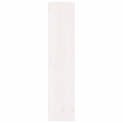 Lämpöpatterin suoja valkoinen 108,5x19x84 cm täysi mänty