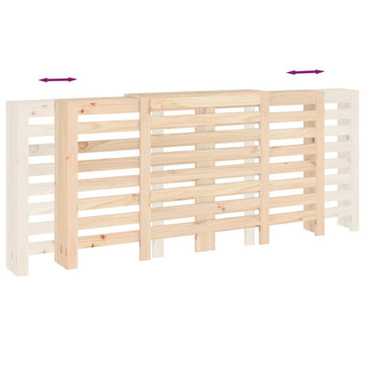 Lämpöpatterin suoja 210x21x85 cm täysi mänty